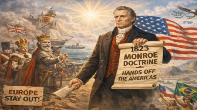 Doktrin Monroe awalnya bertujuan untuk melindungi benua Amerika dari kolonialisasi Eropa. Namun, semuanya berubah karena suatu hal. Cek faktanya disini!